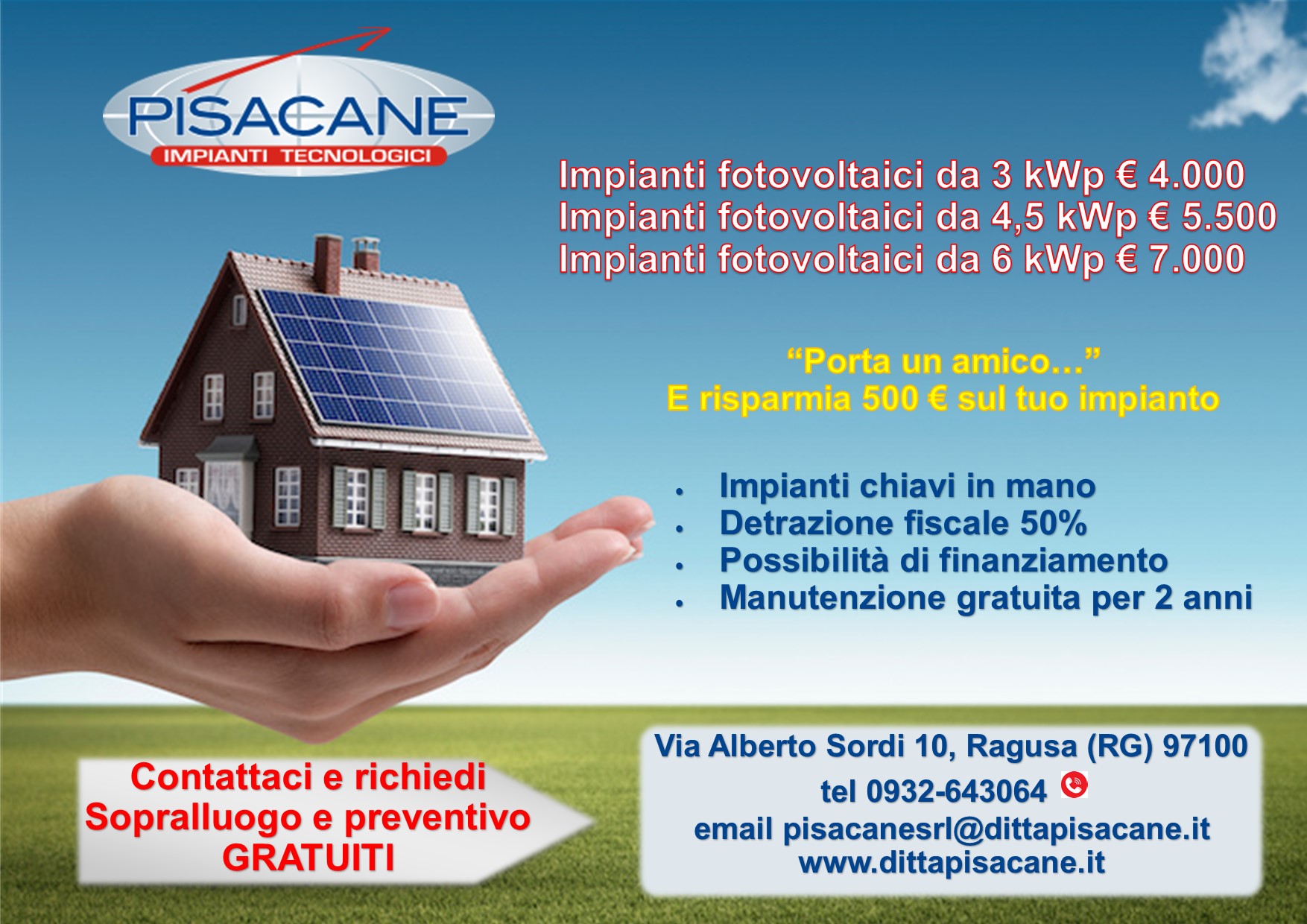 FAI IL PIENO DI ENERGIA E RISPARMIO CON NOI: OFFERTE IMPIANTI FOTOVOLTAICI